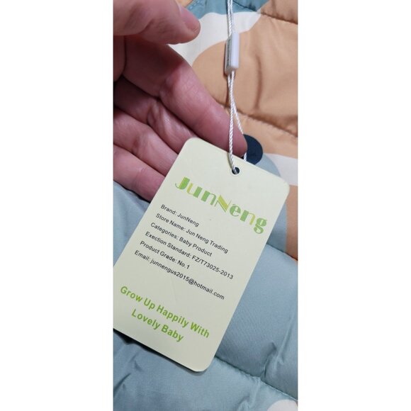 Junneeng Snowsuit Boys 12 Months Coveralls Hood Pocket Zip - Picture 8 of 15